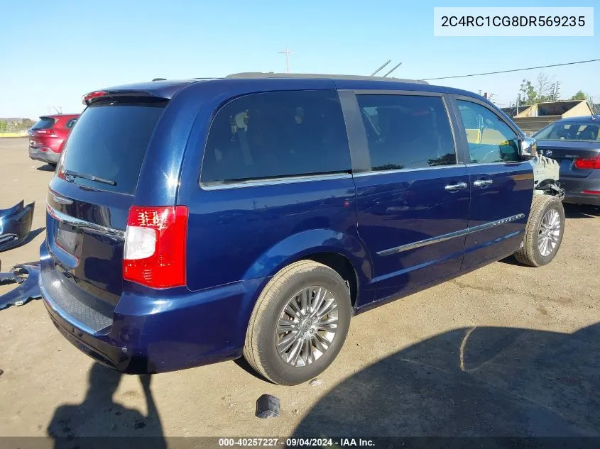 2013 Chrysler Town & Country Touring-L VIN: 2C4RC1CG8DR569235 Lot: 40257227