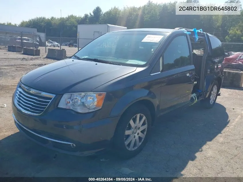 2013 Chrysler Town & Country Touring VIN: 2C4RC1BG1DR645802 Lot: 40264354