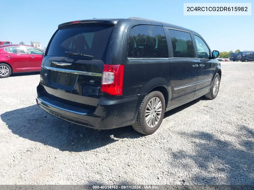 2013 Chrysler Town & Country Touring-L VIN: 2C4RC1CG2DR615982 Lot: 40314163