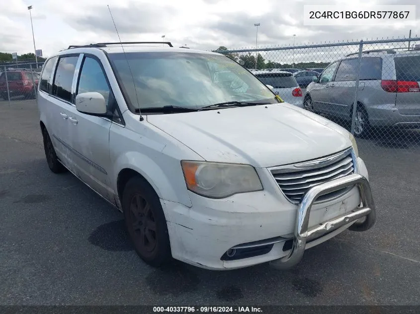 2013 Chrysler Town & Country Touring VIN: 2C4RC1BG6DR577867 Lot: 40337796