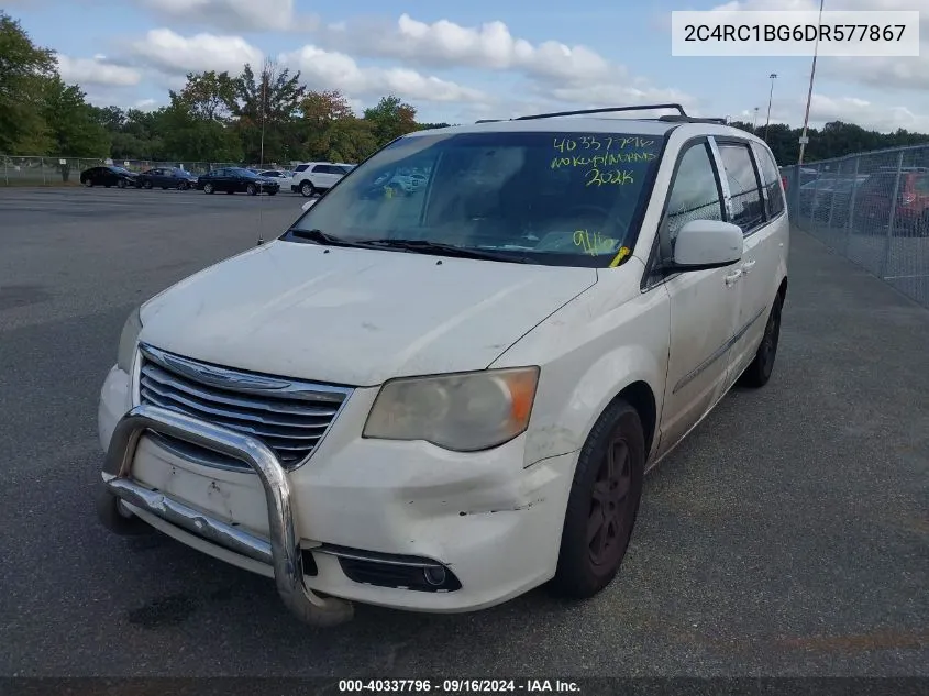 2013 Chrysler Town & Country Touring VIN: 2C4RC1BG6DR577867 Lot: 40337796