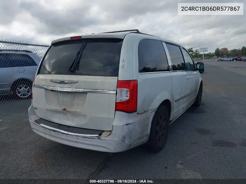 2013 Chrysler Town & Country Touring VIN: 2C4RC1BG6DR577867 Lot: 40337796