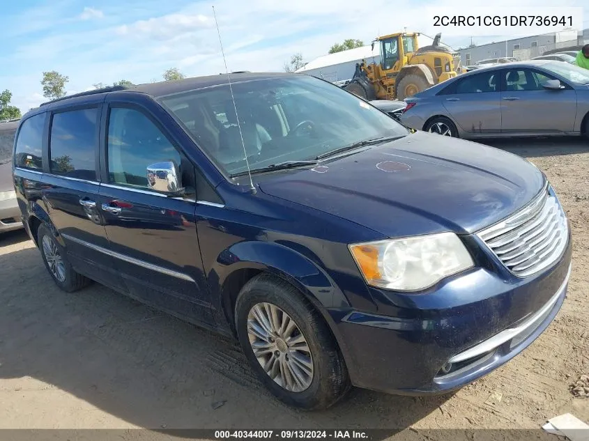 2013 Chrysler Town & Country Touring-L VIN: 2C4RC1CG1DR736941 Lot: 40344007