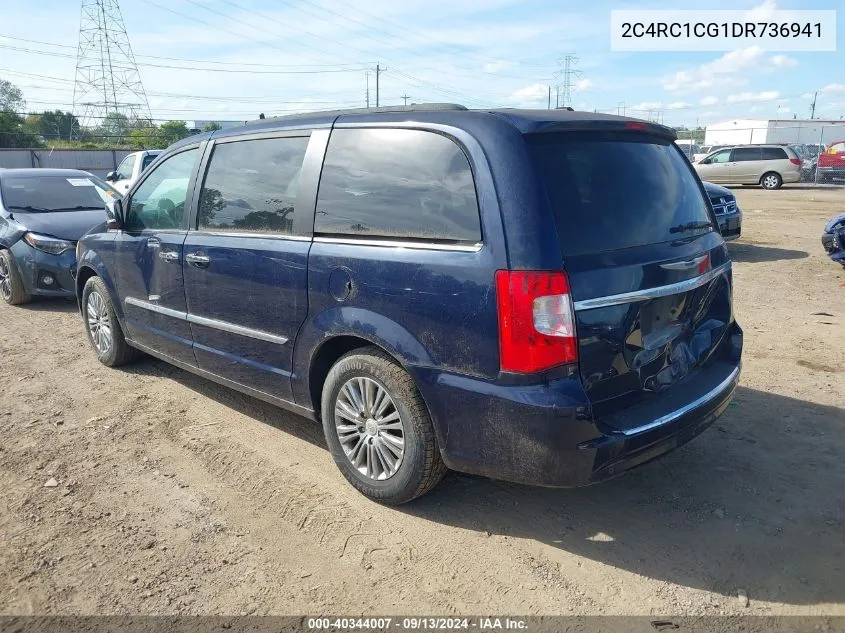 2013 Chrysler Town & Country Touring-L VIN: 2C4RC1CG1DR736941 Lot: 40344007