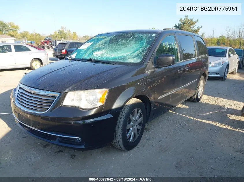 2013 Chrysler Town & Country Touring VIN: 2C4RC1BG2DR775961 Lot: 40377642