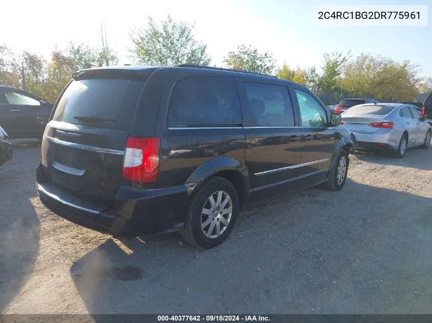 2013 Chrysler Town & Country Touring VIN: 2C4RC1BG2DR775961 Lot: 40377642