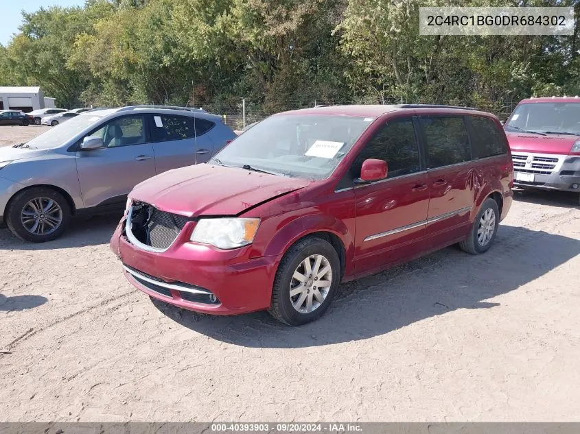 2013 Chrysler Town & Country Touring VIN: 2C4RC1BG0DR684302 Lot: 40393903