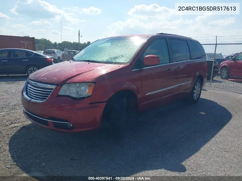 2013 Chrysler Town & Country Touring VIN: 2C4RC1BG5DR517613 Lot: 40397541