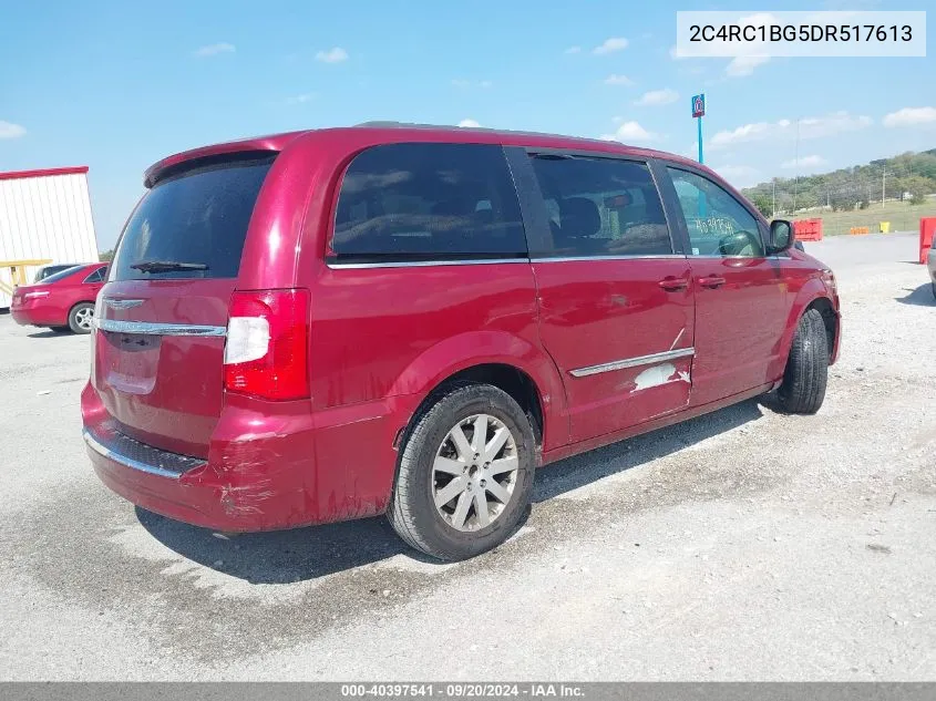 2013 Chrysler Town & Country Touring VIN: 2C4RC1BG5DR517613 Lot: 40397541