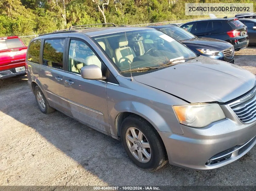 2013 Chrysler Town & Country Touring VIN: 2C4RC1BG0DR578092 Lot: 40480297