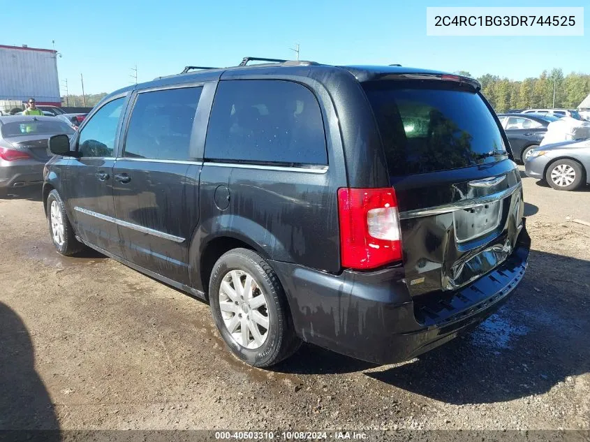 2013 Chrysler Town & Country Touring VIN: 2C4RC1BG3DR744525 Lot: 40503310