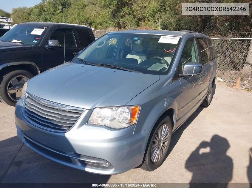 2C4RC1CGXDR542246 2013 Chrysler Town & Country Touring-L