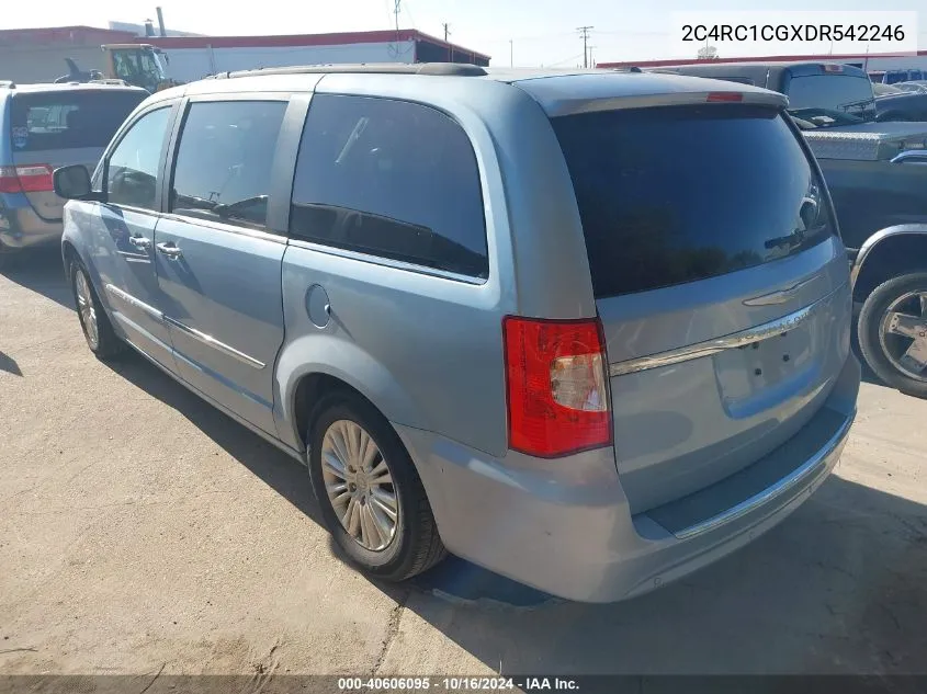 2C4RC1CGXDR542246 2013 Chrysler Town & Country Touring-L