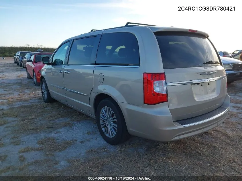 2013 Chrysler Town & Country Touring-L VIN: 2C4RC1CG8DR780421 Lot: 40624118