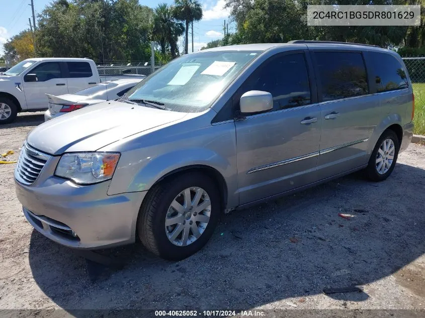 2C4RC1BG5DR801629 2013 Chrysler Town & Country Touring