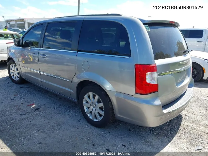 2C4RC1BG5DR801629 2013 Chrysler Town & Country Touring