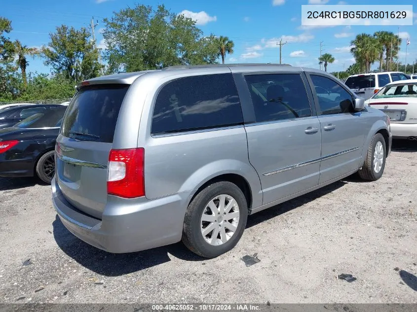 2C4RC1BG5DR801629 2013 Chrysler Town & Country Touring