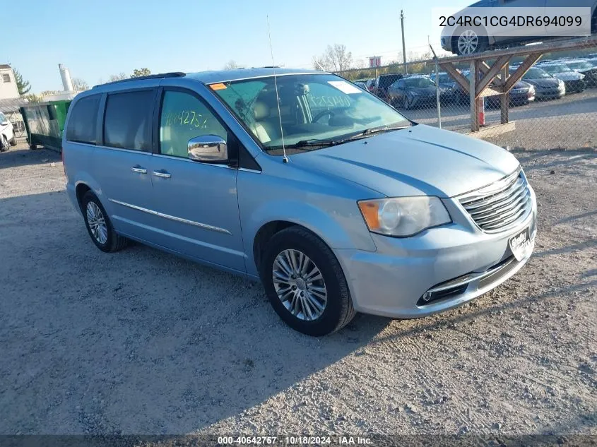 2013 Chrysler Town & Country Touring-L VIN: 2C4RC1CG4DR694099 Lot: 40642757