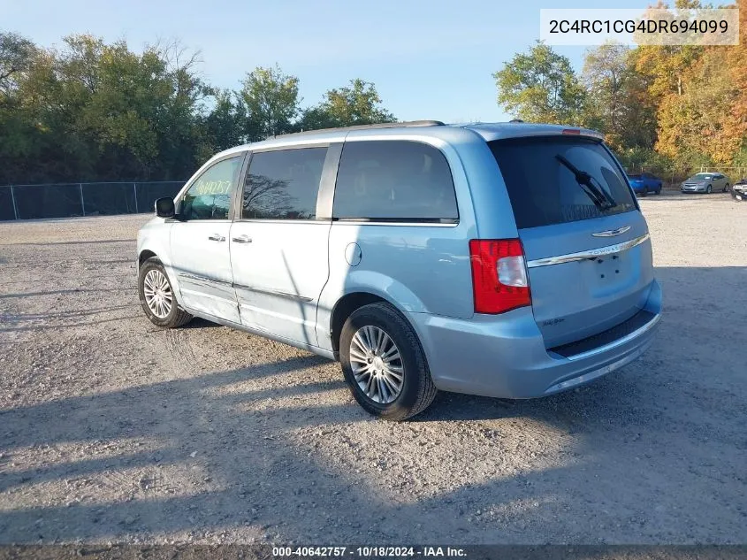 2013 Chrysler Town & Country Touring-L VIN: 2C4RC1CG4DR694099 Lot: 40642757