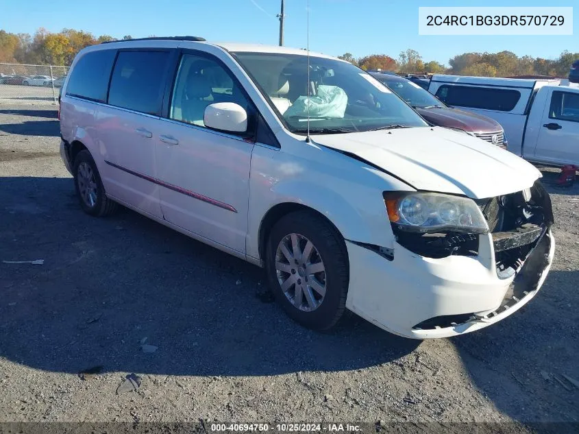 2013 Chrysler Town & Country Touring VIN: 2C4RC1BG3DR570729 Lot: 40694750