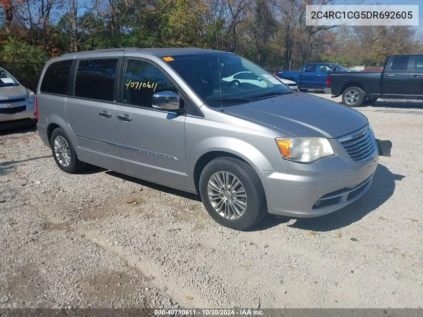 2013 Chrysler Town & Country Touring-L VIN: 2C4RC1CG5DR692605 Lot: 40710611