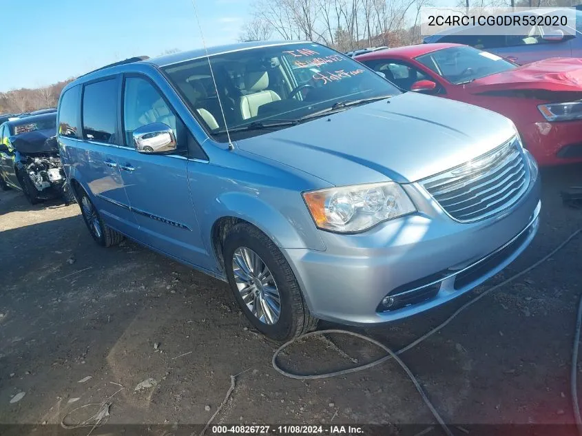 2013 Chrysler Town & Country Touring-L VIN: 2C4RC1CG0DR532020 Lot: 40826727