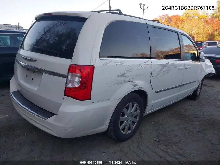 2013 Chrysler Town & Country Touring VIN: 2C4RC1BG3DR767108 Lot: 40840386