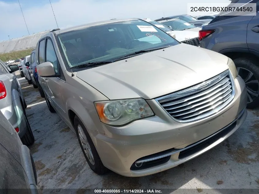 2C4RC1BGXDR744540 2013 Chrysler Town & Country Touring