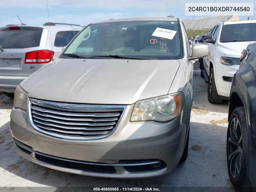 2C4RC1BGXDR744540 2013 Chrysler Town & Country Touring