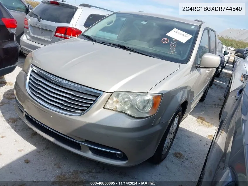 2C4RC1BGXDR744540 2013 Chrysler Town & Country Touring