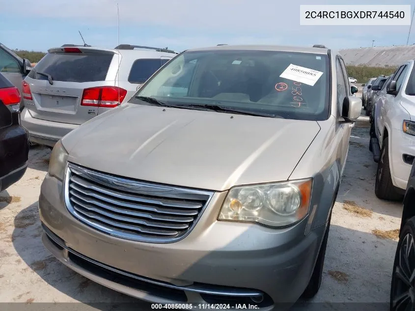 2C4RC1BGXDR744540 2013 Chrysler Town & Country Touring