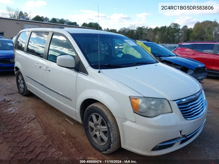 2013 Chrysler Town & Country Touring VIN: 2C4RC1BG5DR583806 Lot: 40858474