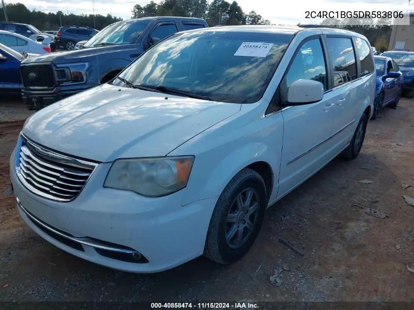 2013 Chrysler Town & Country Touring VIN: 2C4RC1BG5DR583806 Lot: 40858474