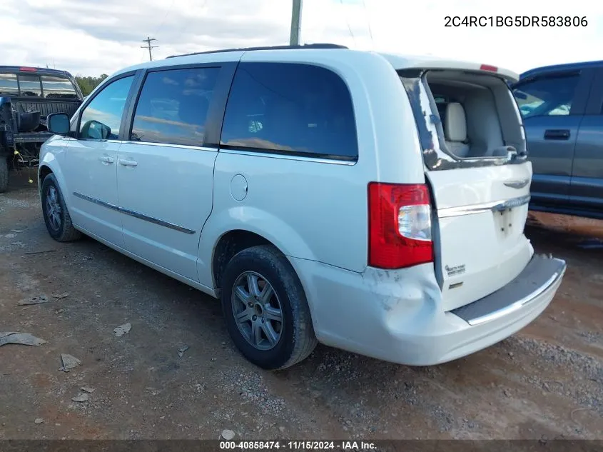 2013 Chrysler Town & Country Touring VIN: 2C4RC1BG5DR583806 Lot: 40858474