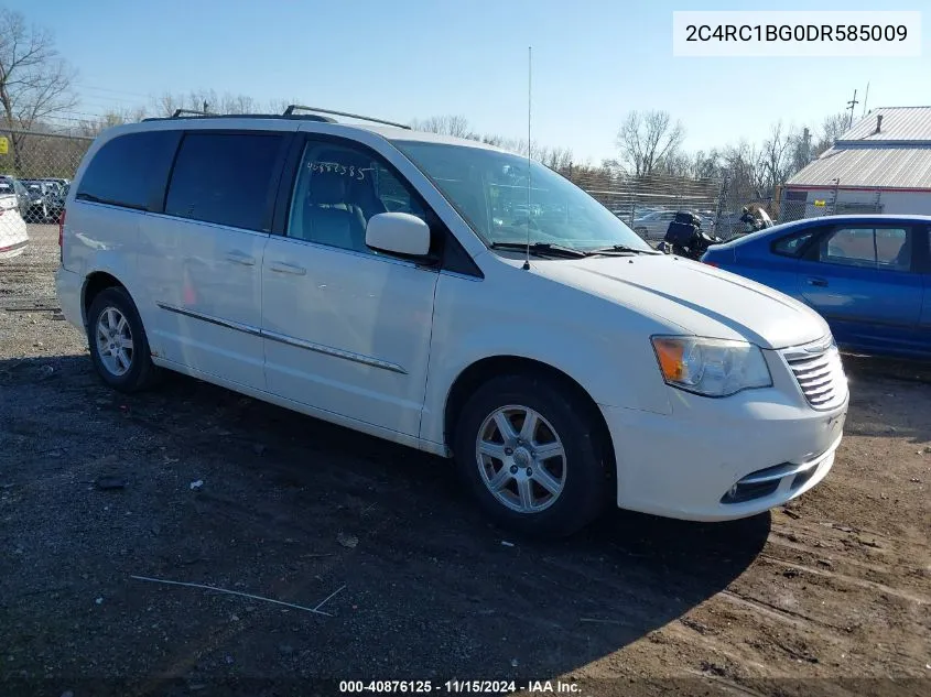 2013 Chrysler Town & Country Touring VIN: 2C4RC1BG0DR585009 Lot: 40876125