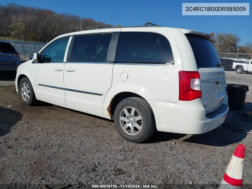 2013 Chrysler Town & Country Touring VIN: 2C4RC1BG0DR585009 Lot: 40876125