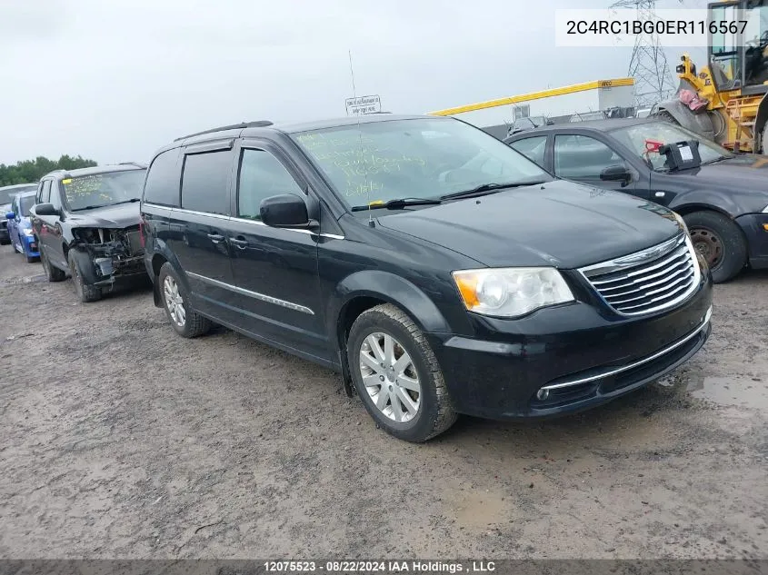 2C4RC1BG0ER116567 2014 Chrysler Town & Country Touring