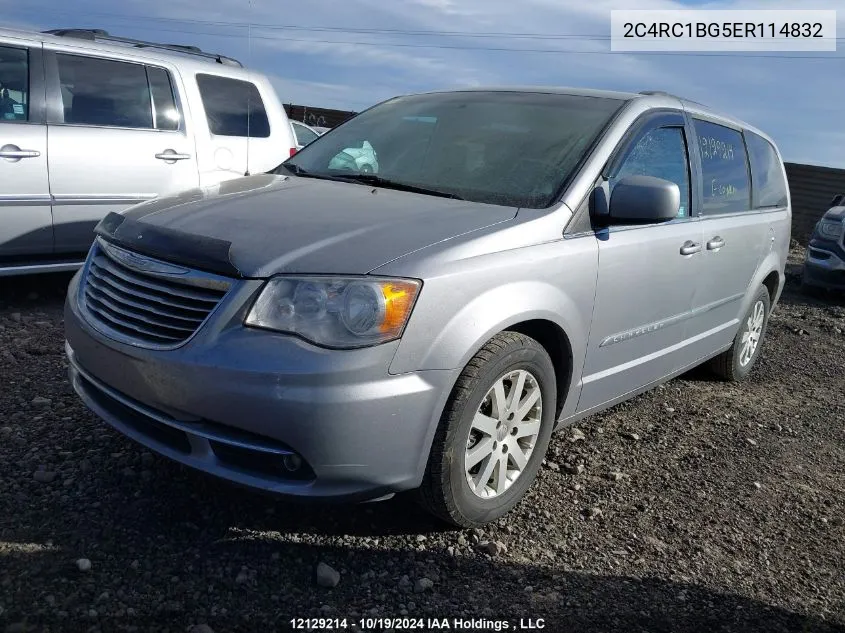 2014 Chrysler Town & Country Touring VIN: 2C4RC1BG5ER114832 Lot: 12129214