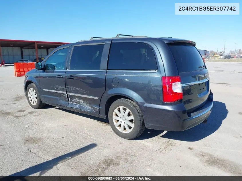 2C4RC1BG5ER307742 2014 Chrysler Town & Country Touring