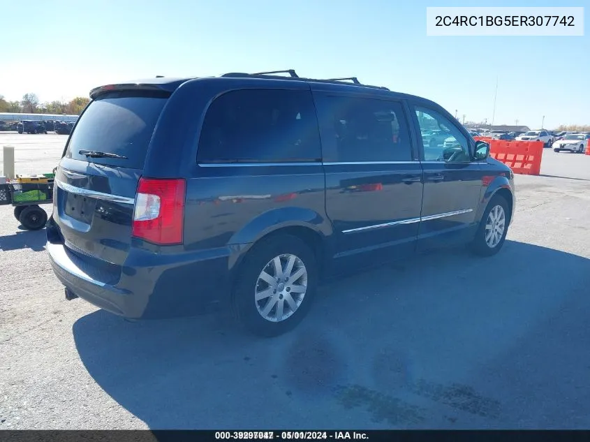 2C4RC1BG5ER307742 2014 Chrysler Town & Country Touring