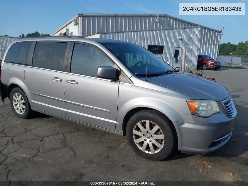 2014 Chrysler Town & Country Touring VIN: 2C4RC1BG5ER183438 Lot: 39967016