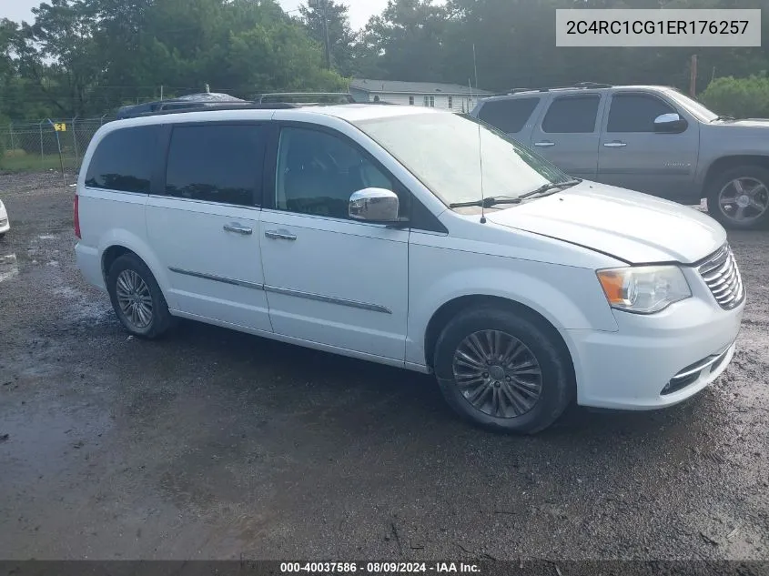 2C4RC1CG1ER176257 2014 Chrysler Town & Country Touring-L