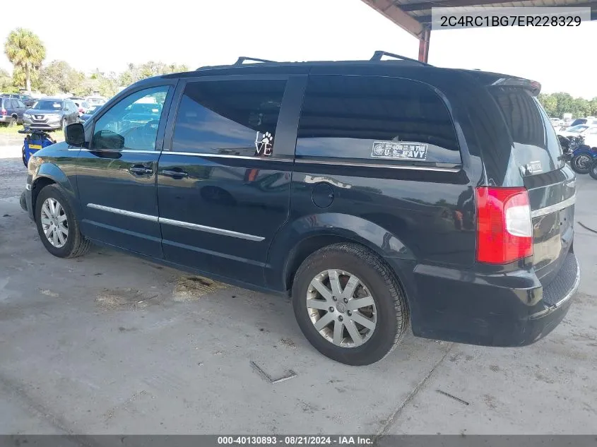 2C4RC1BG7ER228329 2014 Chrysler Town & Country Touring