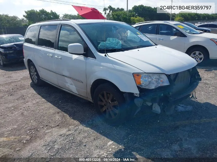 2014 Chrysler Town & Country Touring VIN: 2C4RC1BG4ER359797 Lot: 40312225