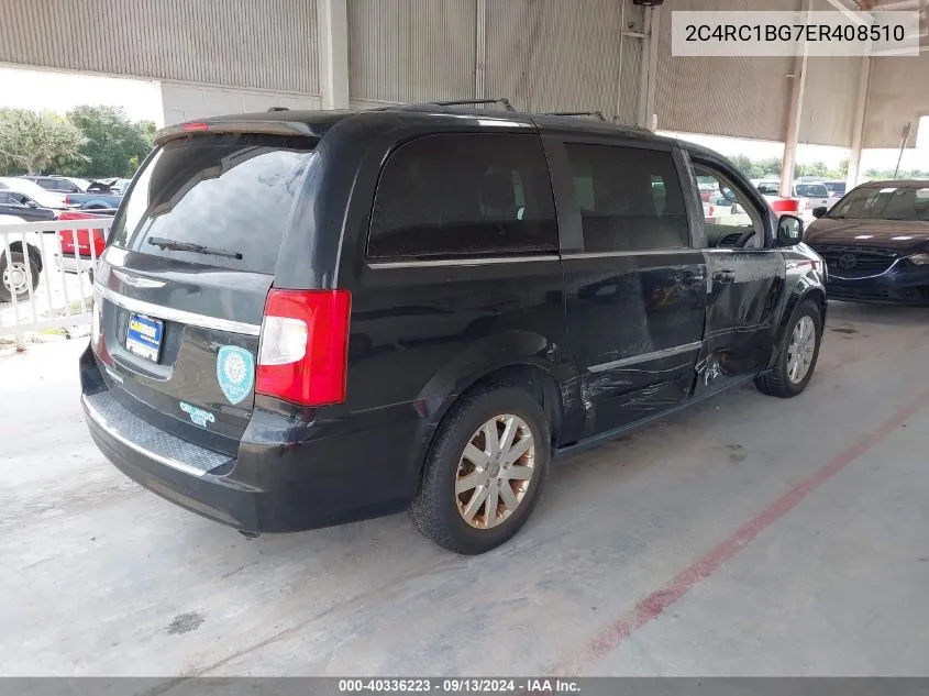 2C4RC1BG7ER408510 2014 Chrysler Town & Country Touring