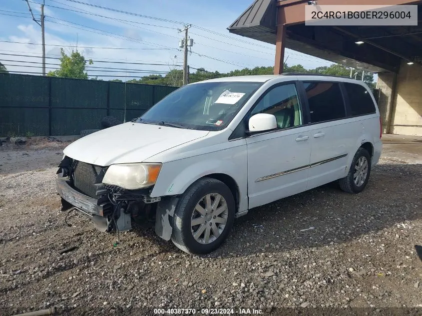 2014 Chrysler Town & Country Touring VIN: 2C4RC1BG0ER296004 Lot: 40387370