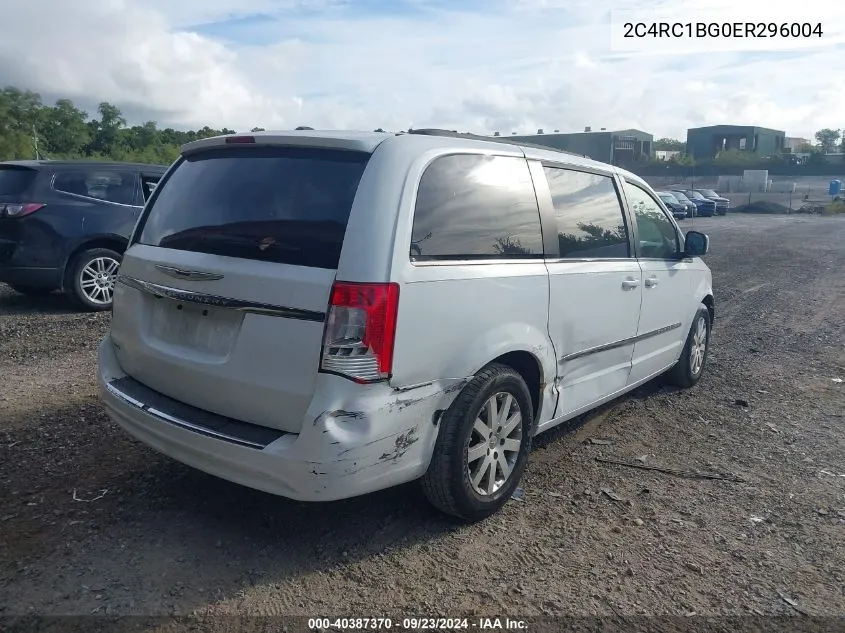 2014 Chrysler Town & Country Touring VIN: 2C4RC1BG0ER296004 Lot: 40387370