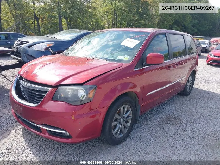 2014 Chrysler Town & Country S VIN: 2C4RC1HG8ER409267 Lot: 40389606