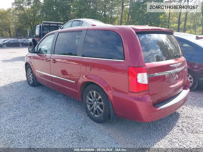 2014 Chrysler Town & Country S VIN: 2C4RC1HG8ER409267 Lot: 40389606