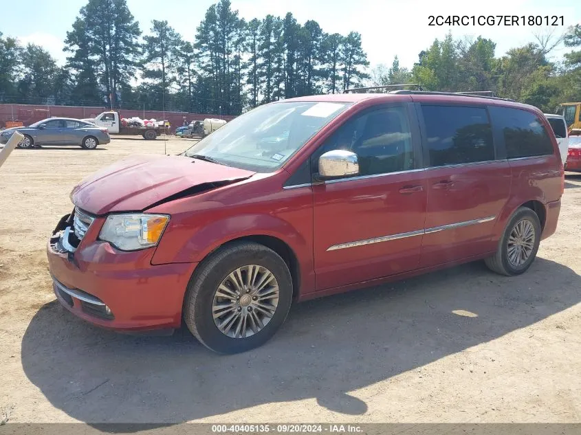 2014 Chrysler Town & Country Touring-L VIN: 2C4RC1CG7ER180121 Lot: 40405135